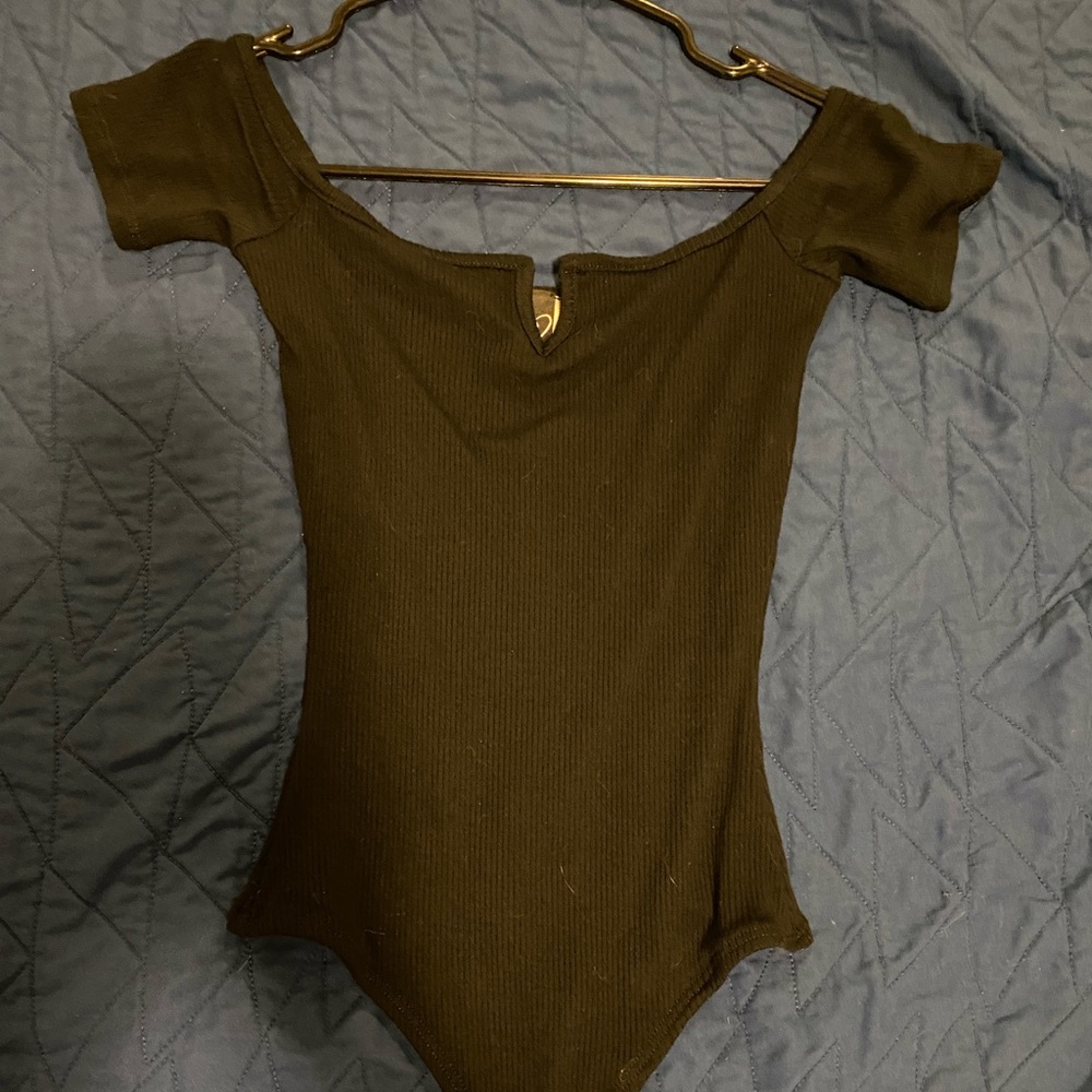 Black Windsor bodysuit